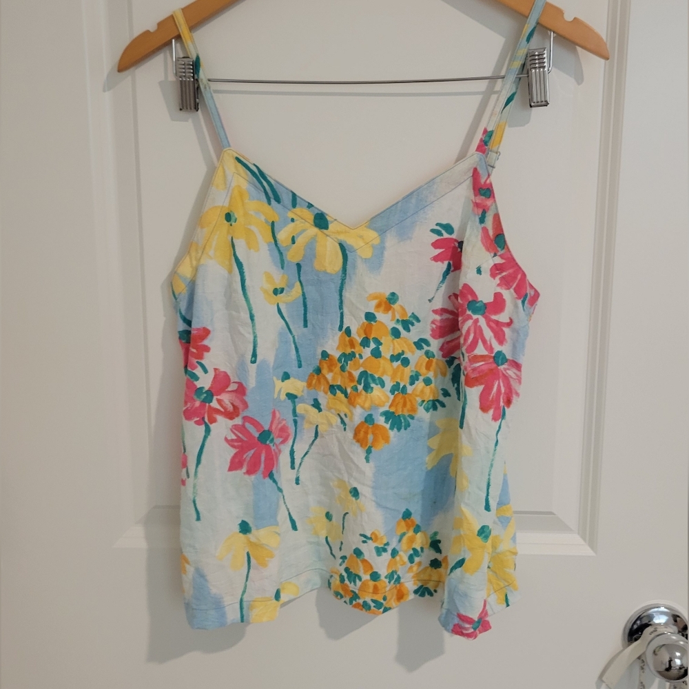 Jams World Rayon Tank Top Size Small